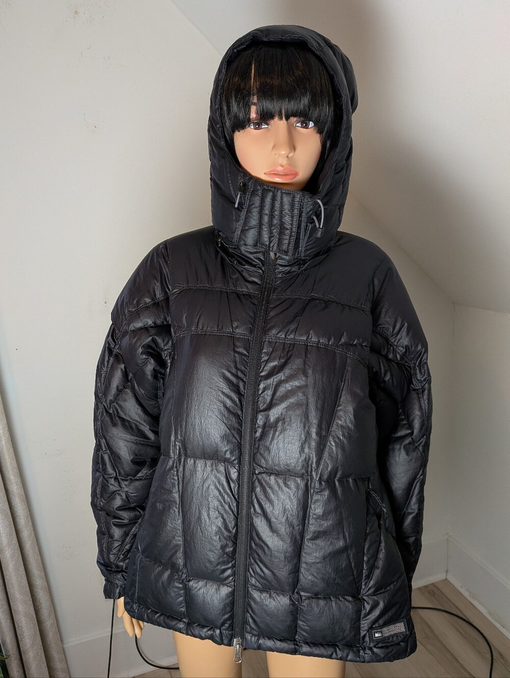 Rei Goose Down Winter Coat Women's Large - Picture 4 of 16